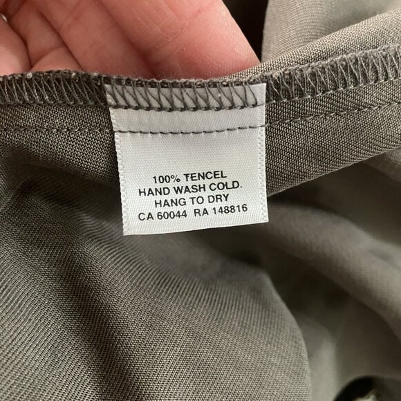 Smash + Tess Jumpsuit Womens S Gray Zip Coveralls Comfy Loungewear Tencel - Picture 5 of 12